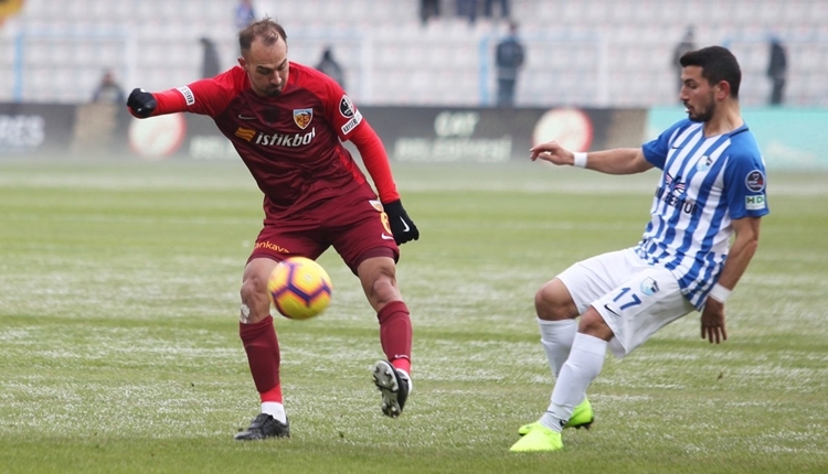 BB Erzurumspor 1-1 Kayserispor maç özeti ve golleri izle