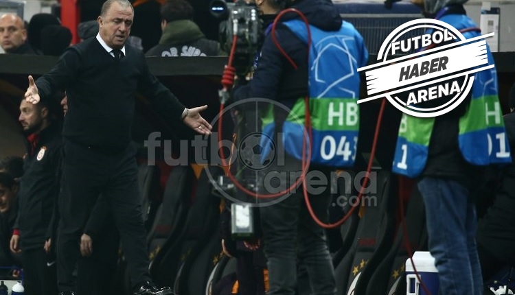 Fatih Terim'in Porto maçında kameramana tepkisi