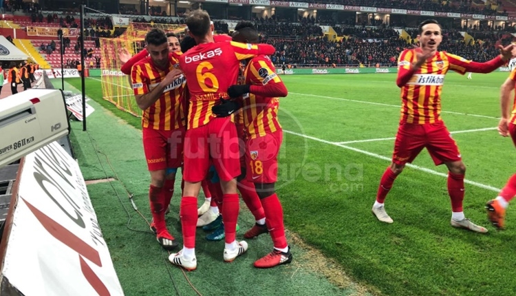 Kayserispor 1 - 0 Akhisarspor maçının özeti ve golleri (İZLE)