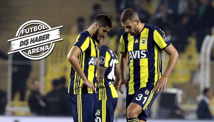 Slimani ve Benzia, Fenerbahçe'de dibe vurdu