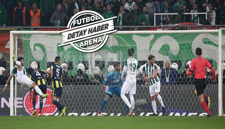 Bursaspor'dan Fenerbahçe maçında en etkili hücum performansı