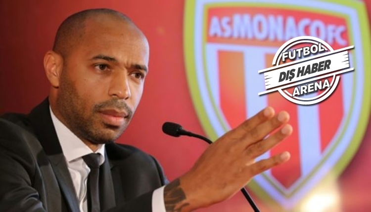 Monaco Thierry Henry'nin görevini askıya aldı