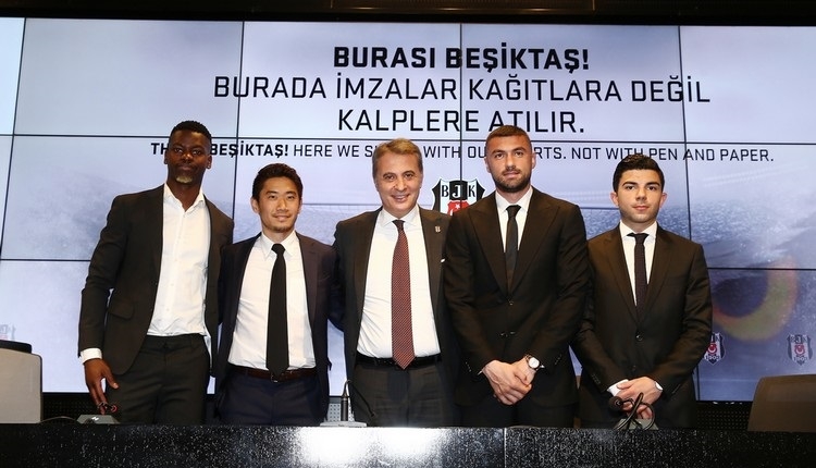 Beşiktaş'ta yeni transferler imzaladı