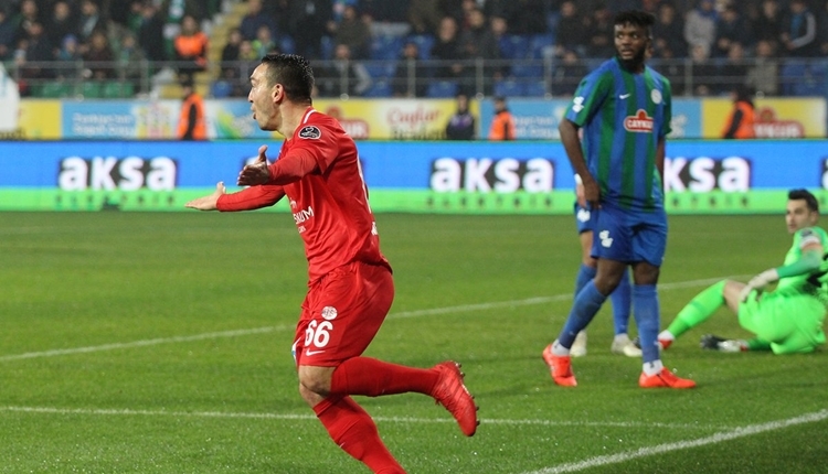 Çaykur Rizespor 1-1 Antalyaspor maç özeti ve golleri (İZLE)
