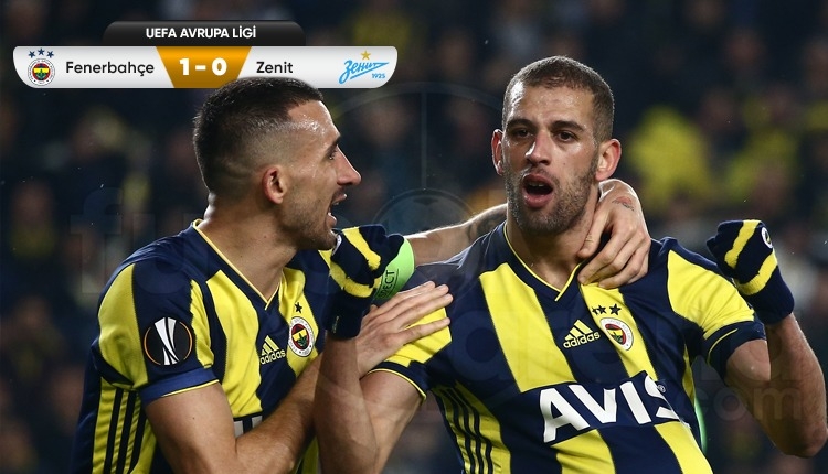 Fenerbahçe 1-0 Zenit maç özeti ve golü (İZLE)