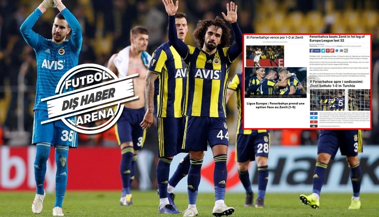 Fenerbahçe'nin galibiyeti Avrupa basınında
