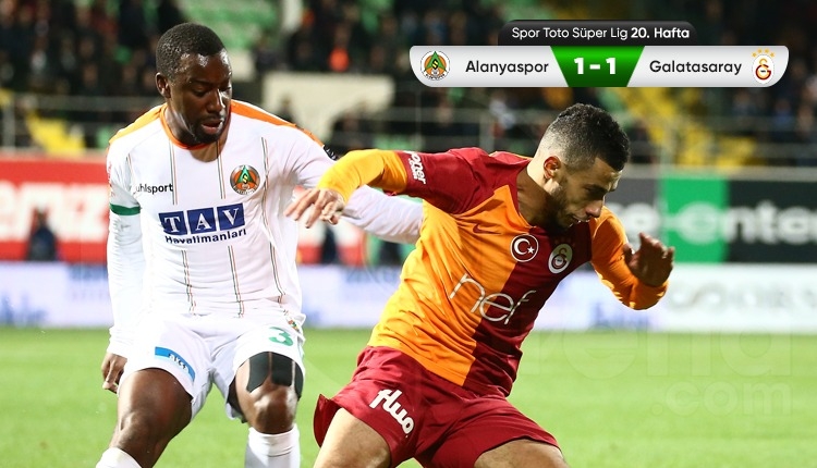 Galatasaray, Aytemiz Alanyaspor'a takıldı (İZLE)