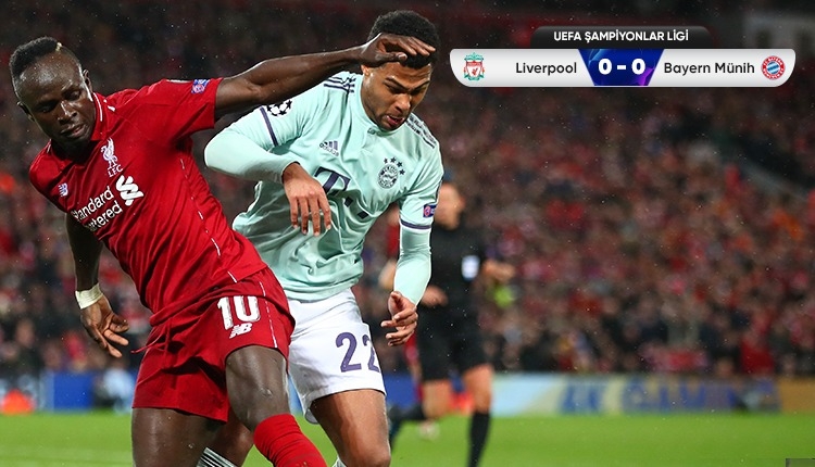 Liverpool 0-0 Bayern Münih maç özeti izle