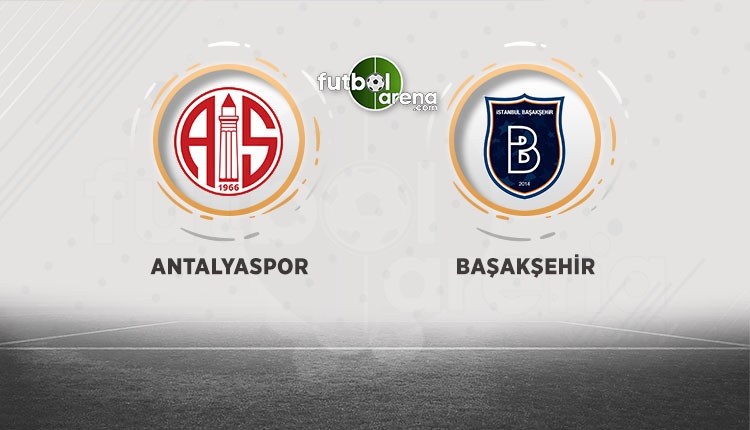 Medipol Başakşehir, Antalyaspor deplasmanına konuk oluyor