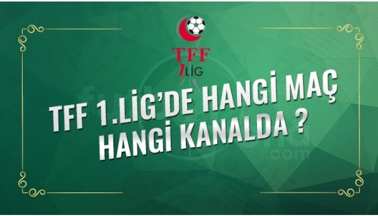 TFF 1. Lig maçları, TFF 1. Lig izle, 1. Lig şifresiz canlı izle (1. Lig canlı skor maç sonucu)