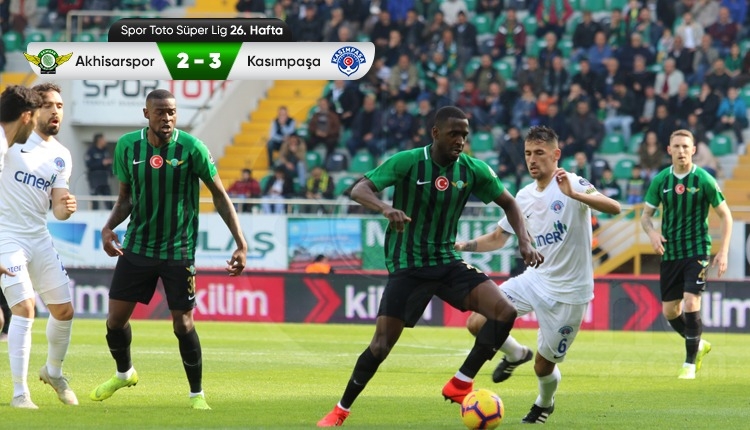Akhisarspor 2-3 Kasımpaşa maç özeti ve golleri (İZLE)