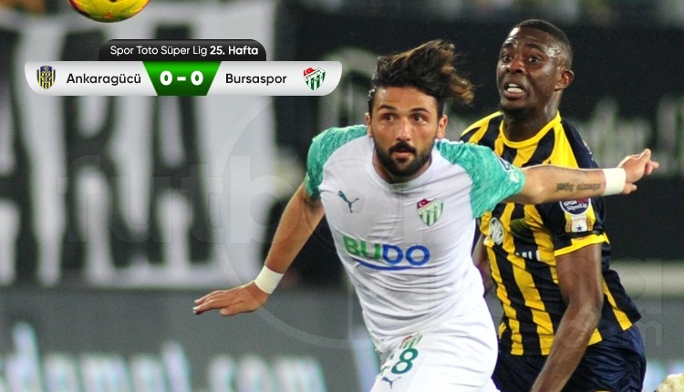Ankaragücü 0-0 Bursaspor maç özeti (İZLE)