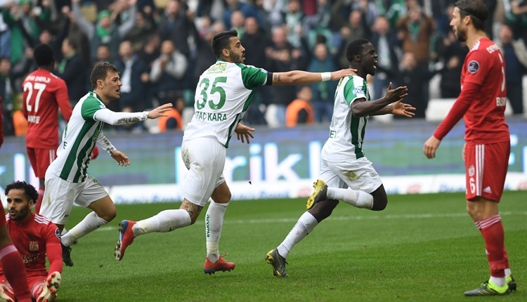 Bursaspor 3-2 Sivasspor maç özeti ve golleri (İZLE)