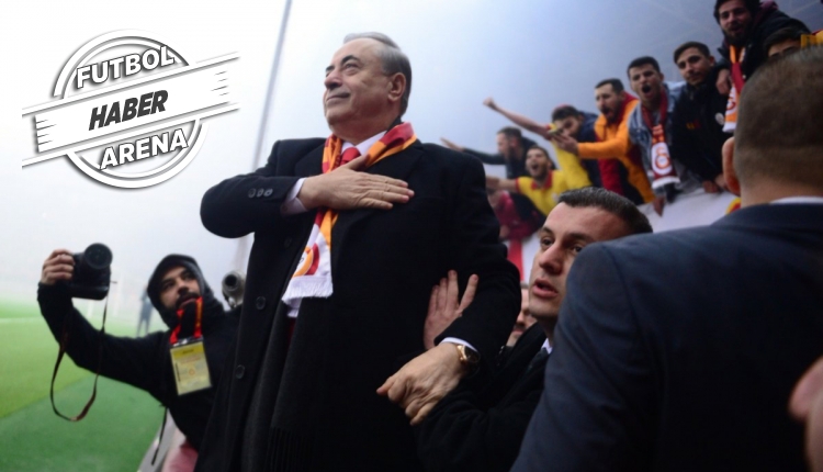 Galatasaray taraftarlarından Mustafa Cengiz'e destek