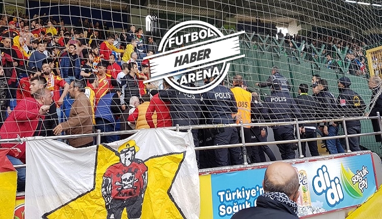 Rizespor - Kayserispor maçında olay! Hikmet Karaman'a protesto