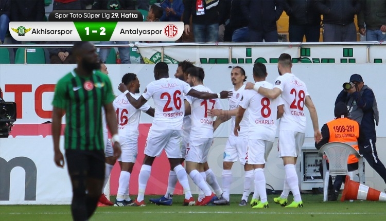 Akhisarspor 1-2 Antalyaspor maç özeti ve golleri (İZLE)