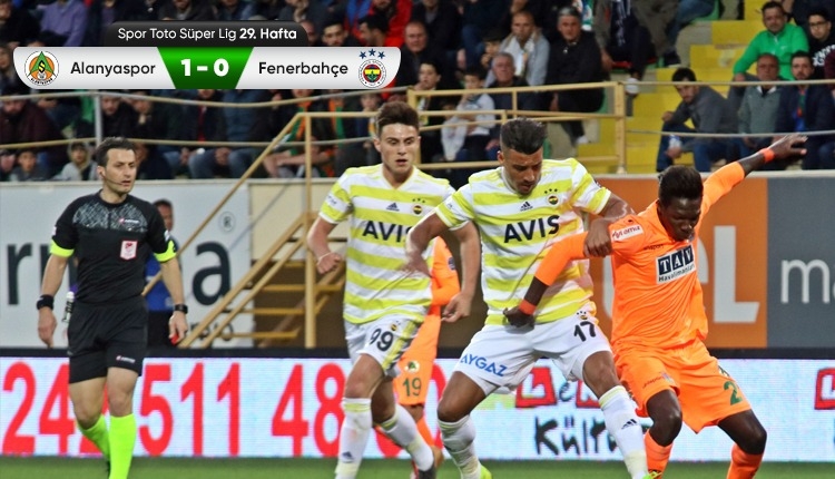 Alanyaspor 1-0 Fenerbahçe maç özeti ve golü (İZLE)