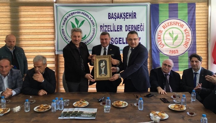 Hasan Kartal, Başakşehir Rizeliler Derneği'ni ziyaret etti