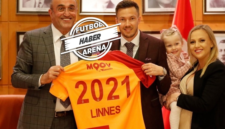 Linnes 2021'e kadar Galatasaray'da! Yeni sözleşme ve maaşı