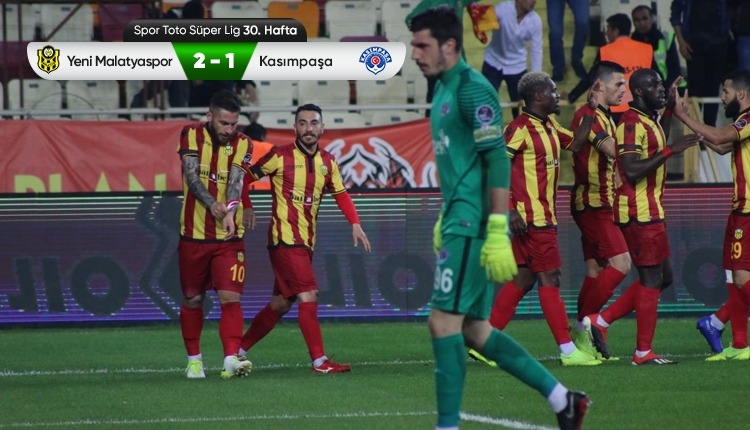 Yeni Malatyaspor 2-1 Kasımpaşa maç özeti ve golleri (İZLE)