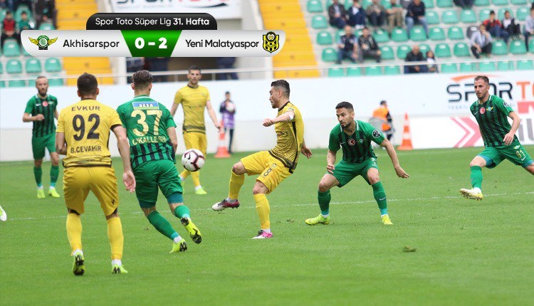 Akhisarspor 0-2 Yeni Malatyaspor maç özeti ve golleri (İZLE)