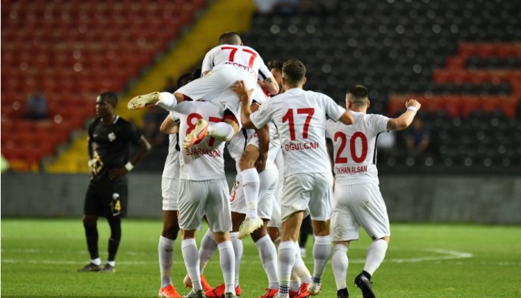 Gazişehir Gaziantep 2-0 Osmanlıspor maç özeti ve golleri izle