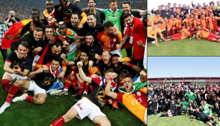 Şampiyon Galatasaray, altyapı liglerini domine etti