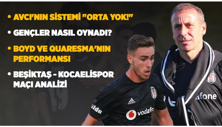 Abdullah Avcı'nın Beşiktaş'taki taktiği! Neleri değiştiriyor...