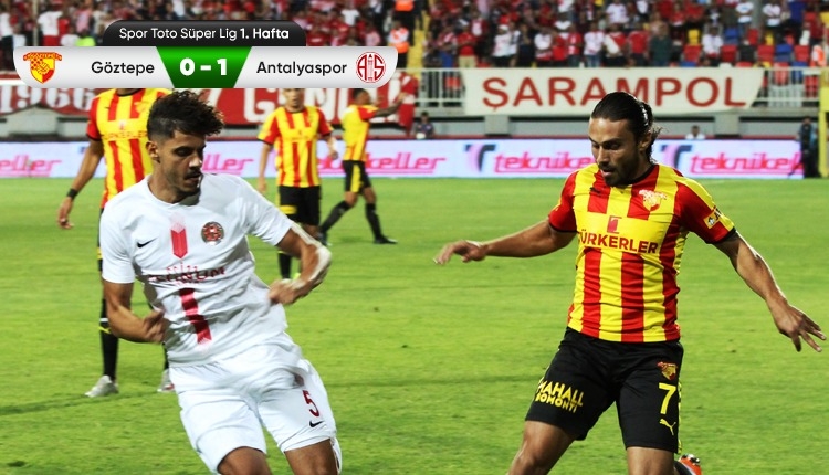 beIN Sports Göztepe 0-1 Antalyaspor maç özeti (İZLE)