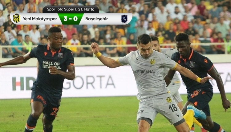 beIN Sports Yeni Malatyaspor 3-0 Medipol Başakşehir maç özeti (İZLE)