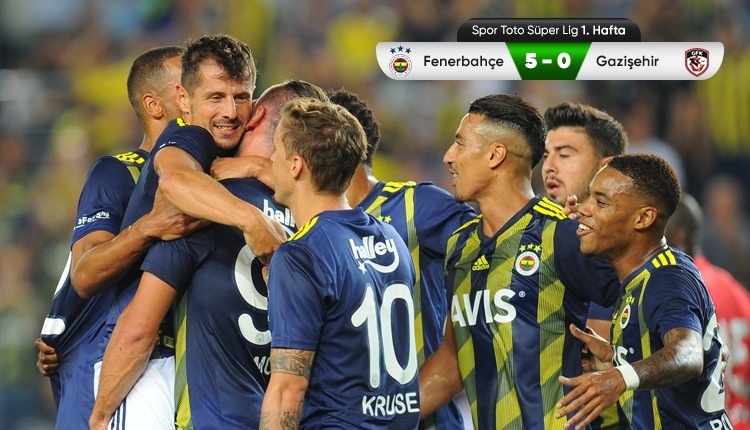Fenerbahçe'den muhteşem başlangıç