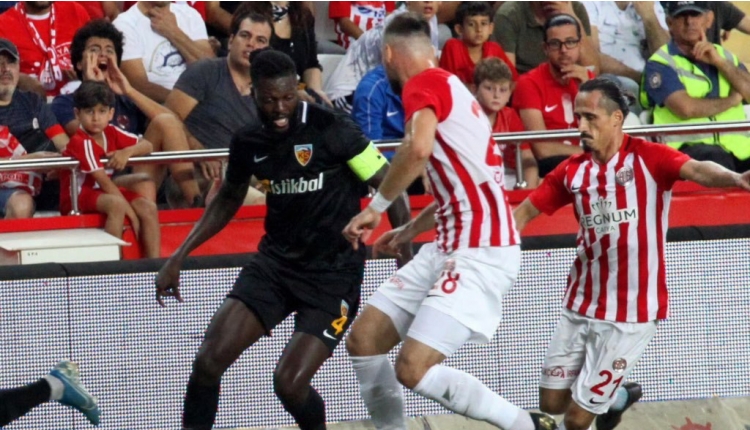 Antalyaspor 2-2 Kayserispor maç özeti ve golleri (İZLE)