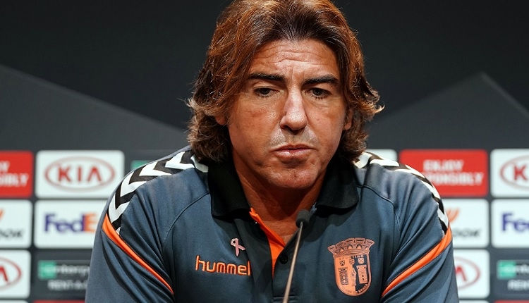 Braga Teknik Direktörü Pinto: 