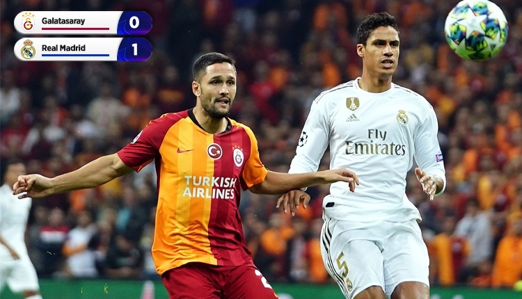Galatasaray, Real Madrid'e tek golle kaybetti (İZLE)