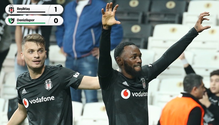 Beşiktaş, Denizlispor'u tek golle geçti (İZLE)
