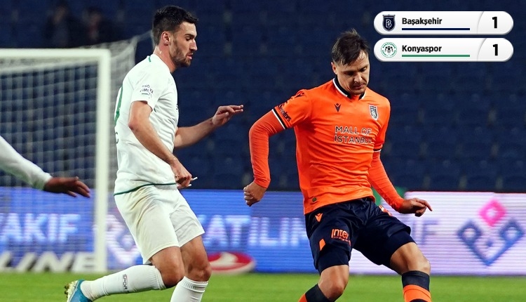 Başakşehir 1-1 Konyaspor, Bein Sports maç özeti ve golleri (İZLE)