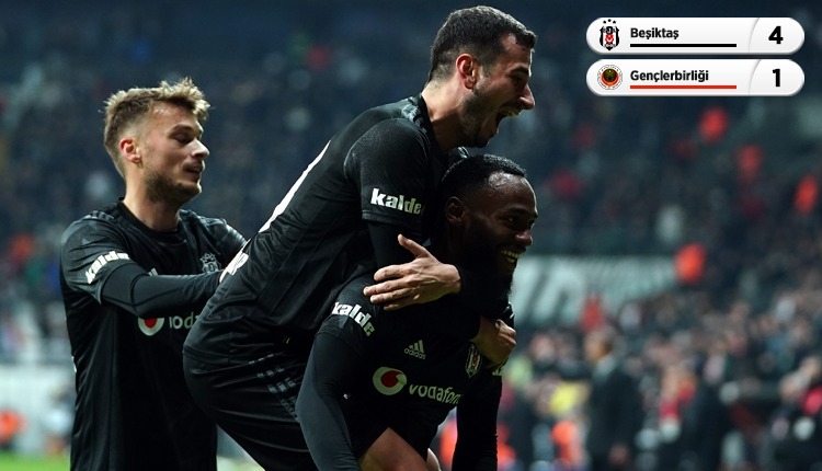 Beşiktaş, Süper Lig'de ilk yarıyı 3 puanla kapattı (İZLE)