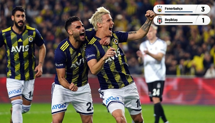 Fenerbahçe, Kadıköy'de Beşiktaş'ı 3 golle geçti (İZLE)
