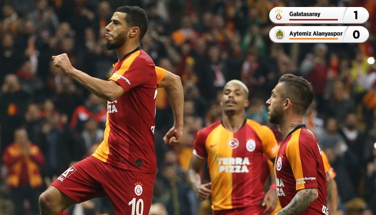 Galatasaray, Aytemiz Alanyaspor'u tek golle geçti (İZLE)