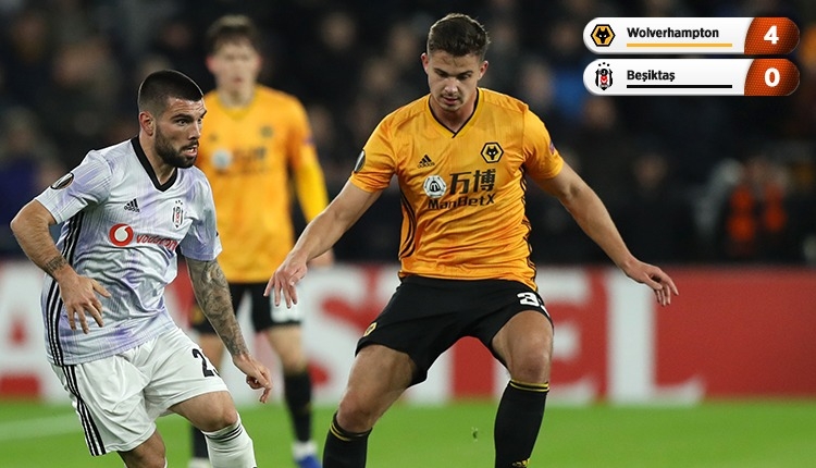 Wolverhampton 4-0 Beşiktaş maç özeti ve golleri (İZLE)