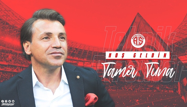 Antalyaspor'un yeni teknik direktörü Tamer Tuna oldu