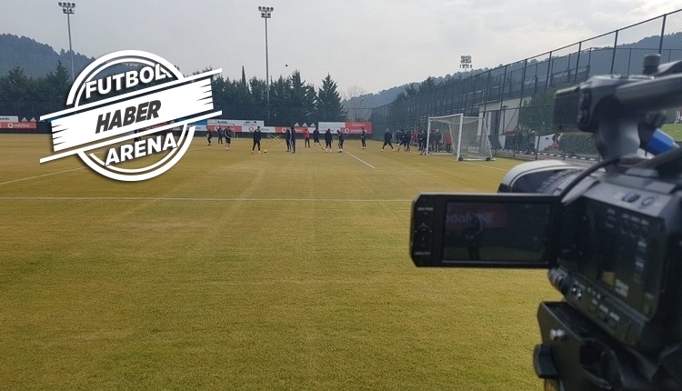 Beşiktaş antrenmanında Ljajic ve Gökhan Gönül korkuttu