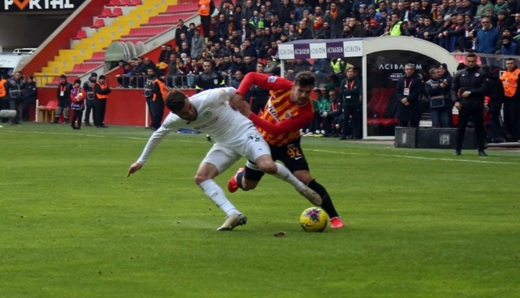 Kayserispor 2-2 Konyaspor maç özeti ve golleri İZLE