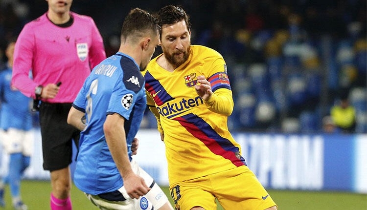 Barcelona - Napoli maçına da koronavirüs darbesi