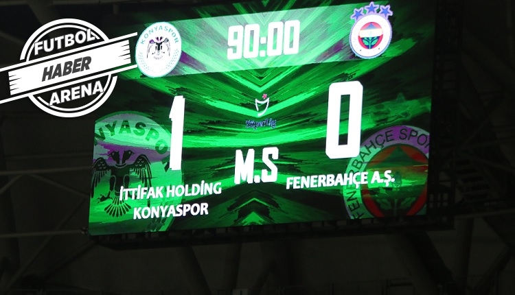 Fenerbahçe'de Konya maç sonu: 'Bu geceden utanıyoruz!'