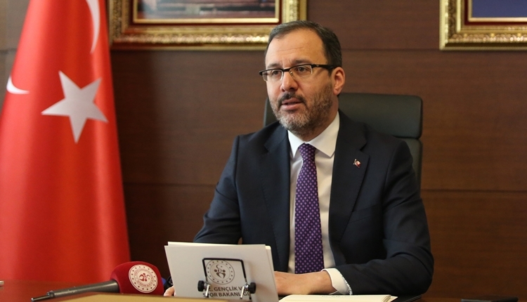 Spor Bakanı Kasapoğlu: 