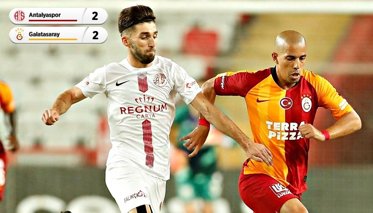Antalyaspor 2-2 Galatasaray maç özeti ve golleri (İZLE)