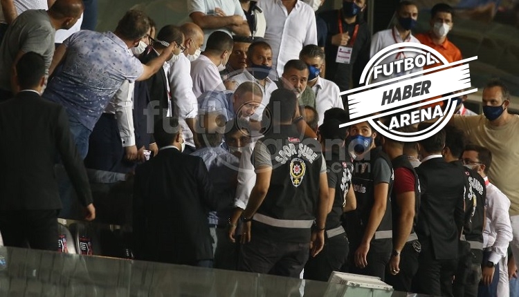 Başakşehir - Denizlispor maçında protokol tribününde olay!