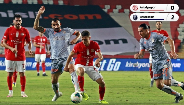 Lider hata yapmadı! (Antalyaspor 0-2 Başakşehir maç özeti izle)
