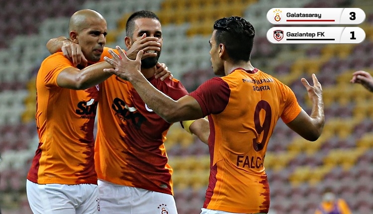 Falcao'nun gecesi! Galatasaray 3 golle kazandı (İZLE)